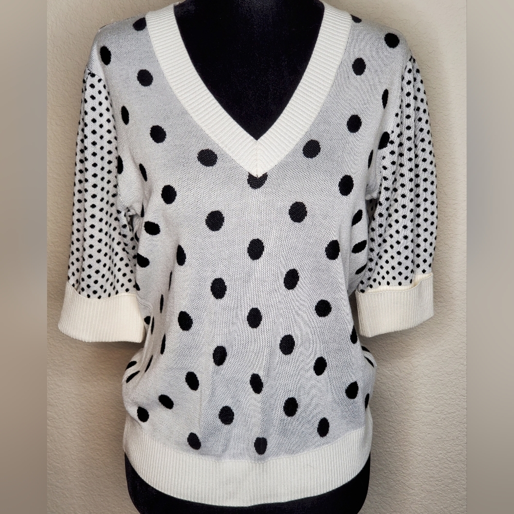 Les Serein Polka-dot Knit.  NWOT - Picture 10 of 10